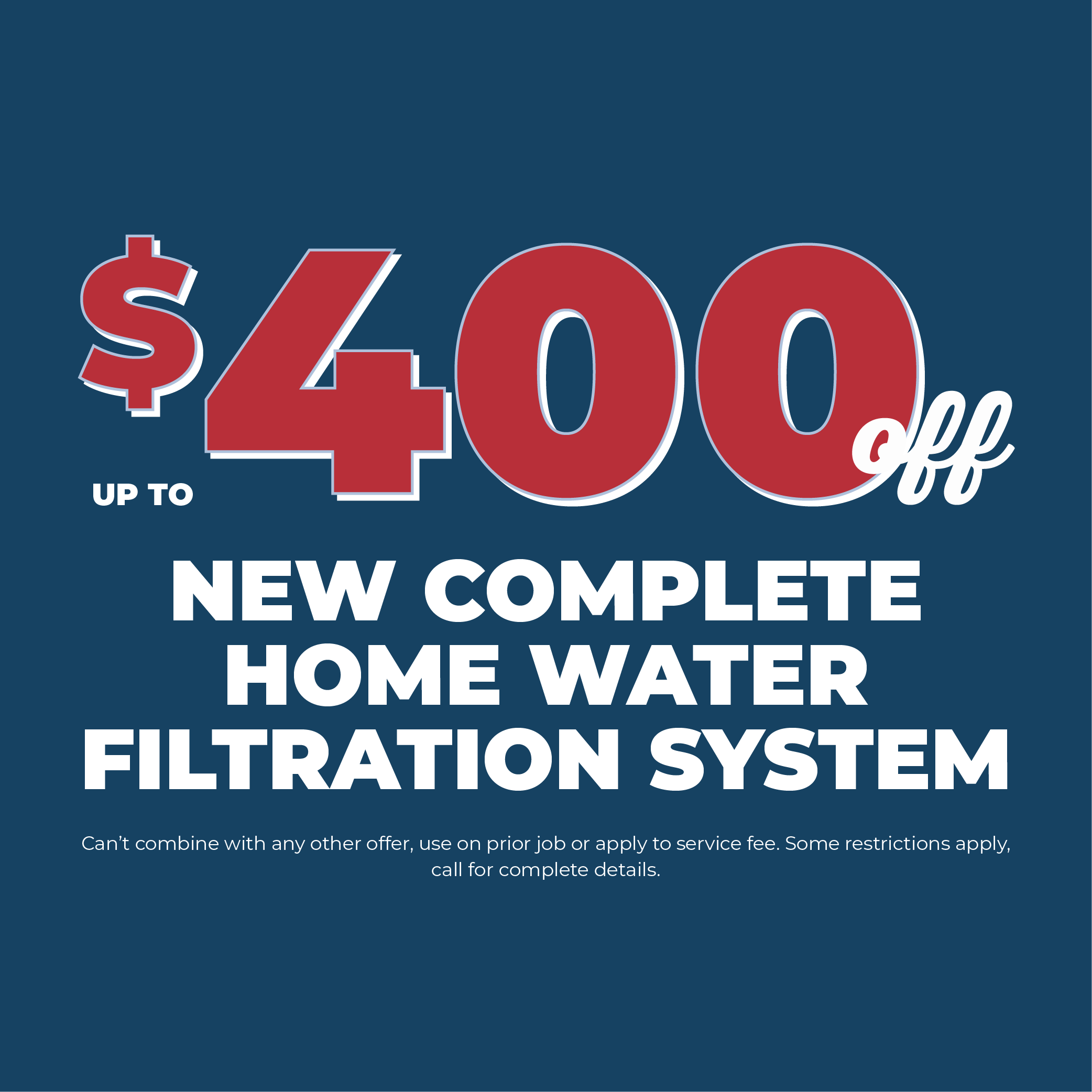 Heating, Cooling, and Plumbing Promotions