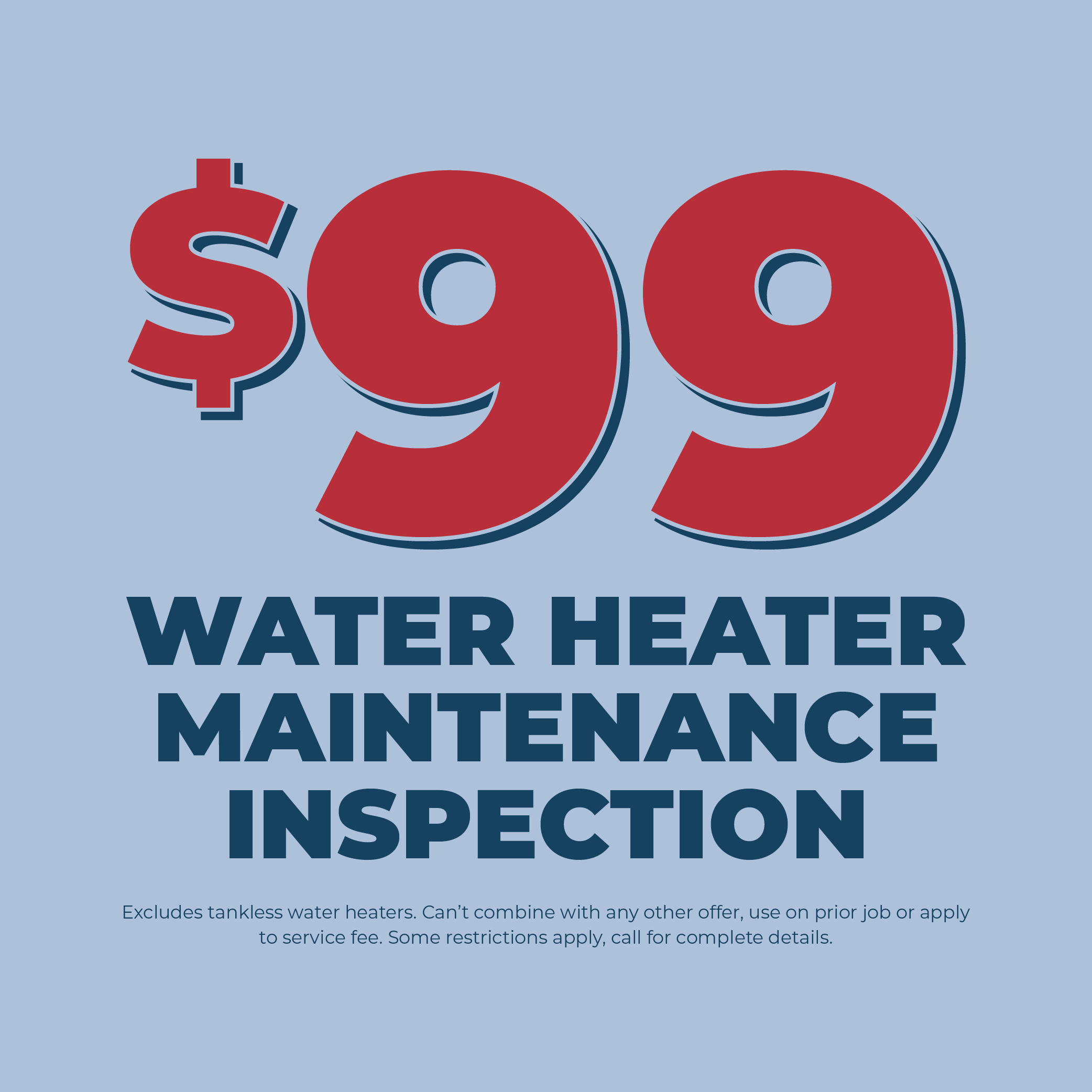 Heating, Cooling, and Plumbing Promotions